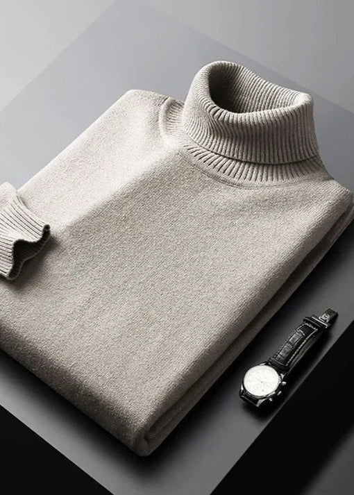 Dario | Jersey de cuello alto de cachemira