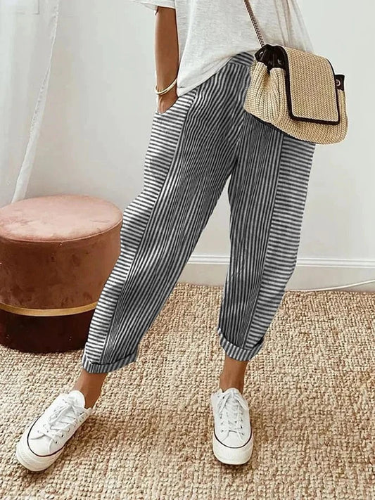 Lorena | Pantalones de rayas