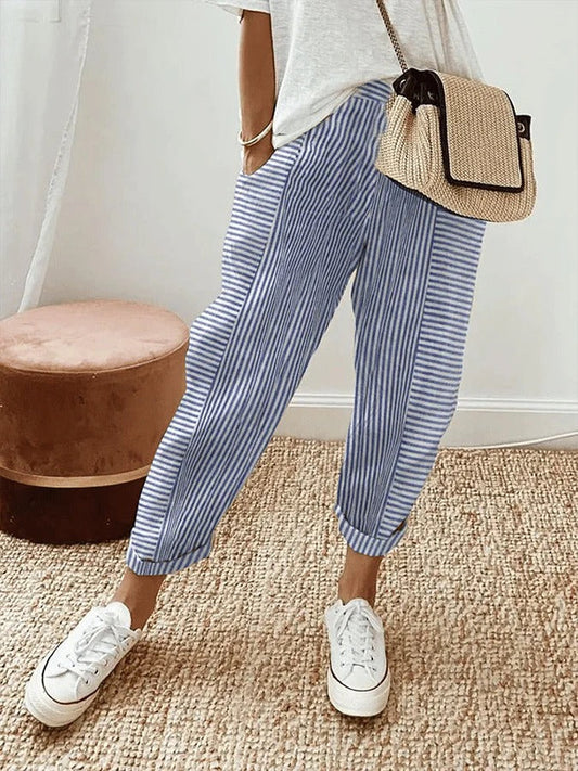 Lorena | Pantalones de rayas